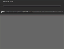 Tablet Screenshot of letseat.com